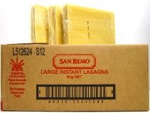 SANREMO 5kg LARGE INST. LASAGNA No.100