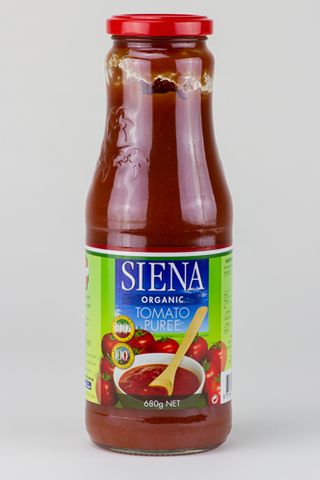 SIENA 12x680gm ORGANIC TOMATO PUREE