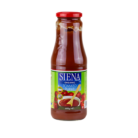 SIENA 12x680gm ORGANIC TOMATO PUREE