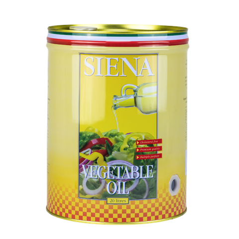 SIENA 20lt ROUND DRUM VEGETABLE OIL