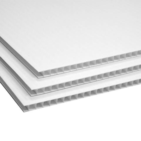 FLUTE WHITE - 5mm THICK