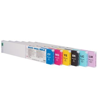 ECO SOL MAX INK BLACK 440ML