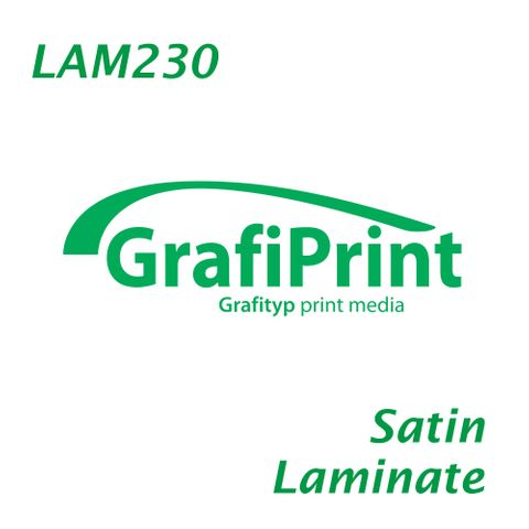 GRAFIPRINT LAM230 SATIN LAMINATE