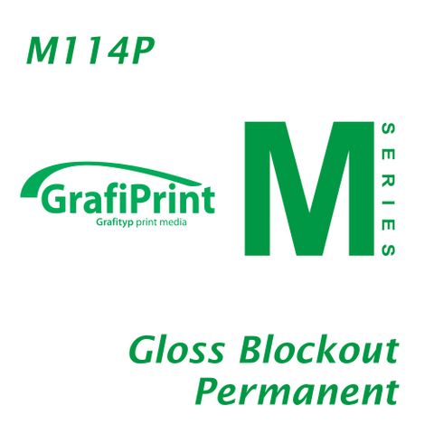 GRAFIPRINT M114P WHITE GLOSS BLOCKOUT