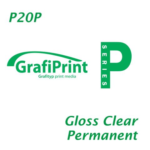 GRAFIPRINT P20P CLEAR GLOSS POLYMERIC
