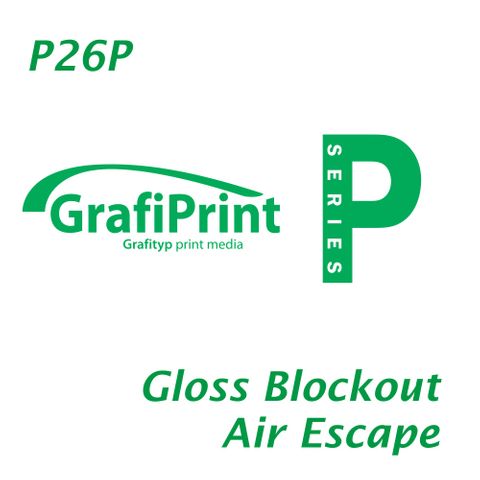 GRAFIPRINT P26P WHITE GLOSS BLOCK-OUT AIR-RELEASE