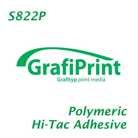 GRAFIPRINT S822P WHITE POLYMERIC HI-TAC