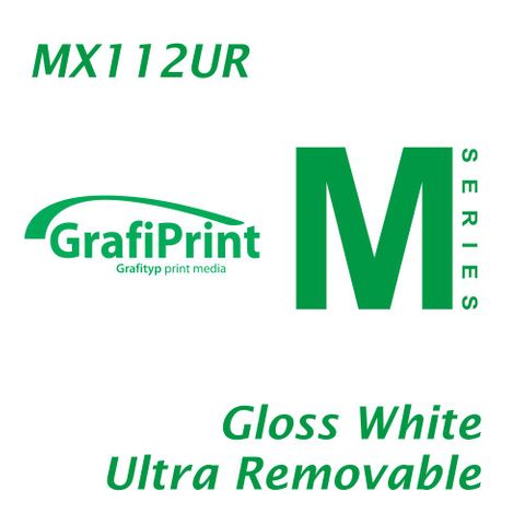 GRAFIPRINT MX112UR ULTRA REMOVABLE VINYL