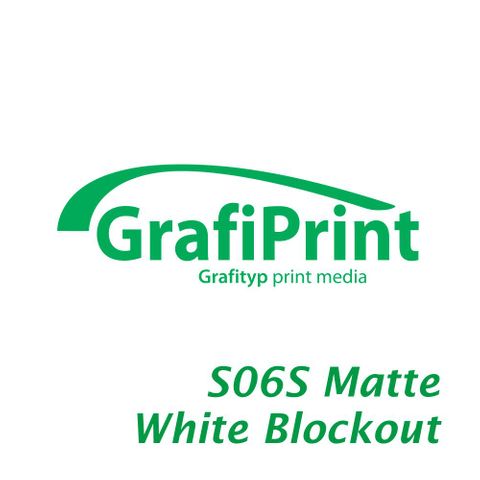 GRAFIPRINT S06S WHITE MATTE SEMI-PERM B/O