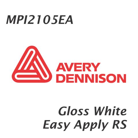 AVERY MPI2105 GLOSS WHITE EASY APPLY RS