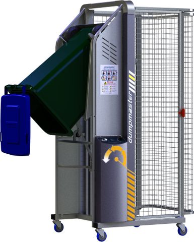 DM1200-3 // Dumpmaster 1200mm bin lifter for 80L-240L wheelie bins, 400V 3-ph mains