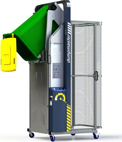 DM1500-3 // Dumpmaster 1500mm bin lifter for 80L-240L wheelie bins, 400V 3-ph mains