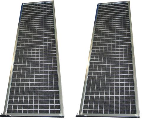 Side Guard Panels, handed pair, 25x25 mesh, complete with bungs (DM series)