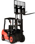 CPCD25T8-S4S-4800 // 2.5t diesel yard forklift with Mitsubishi S4S engine and 4.8m container mast