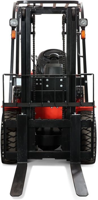 CPCD45T8-S6S-4700 // 4.5t diesel yard forklift with Mitsubishi S6S engine and 4.7m container mast