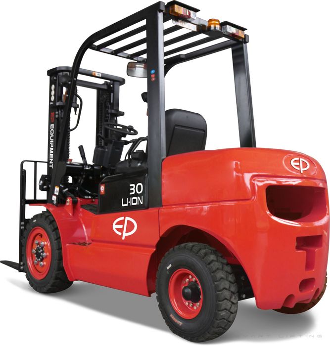 EFL302P-4500 // BASE 3.0t yard forklift with 16kWh LFP battery, 80V AC motors & 4.5m container mast