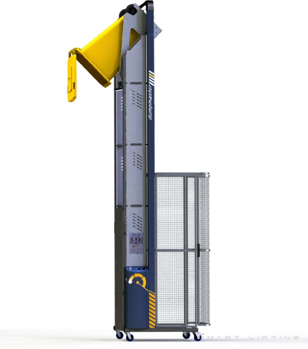 DM3300-B // Dumpmaster 3300mm bin lifter for 80L-240L wheelie bins, 24V/20Ah battery