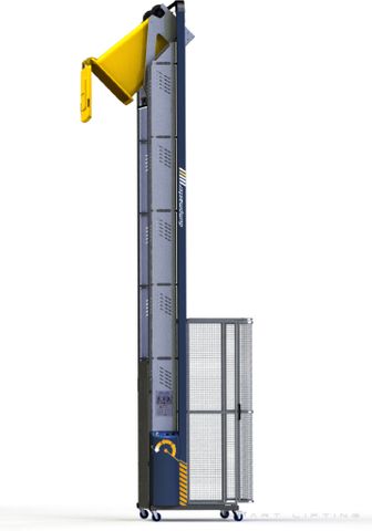 DM4800-B // Dumpmaster 4800mm bin lifter for 80L-240L wheelie bins, 24V/20Ah battery