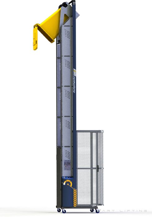 DM4800-3 // Dumpmaster 4800mm bin lifter for 80L-240L wheelie bins, 400V 3-ph mains