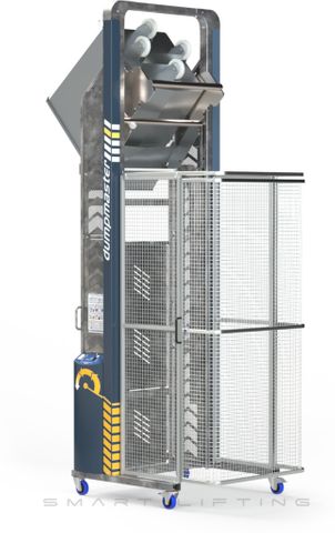 DM2100D-3 // Dumpmaster 2100mm bin lifter for 200L-300L Eurobins, 400V 3-ph mains