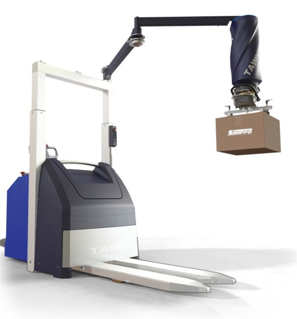 VacuPick - Vacuum-lift mobile order picker // Simpro