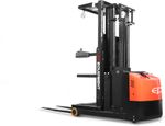 JX2-4-3200 // PRO 1.0t Man-up Box & Pallet Picker with 3200mm lift height and open platform