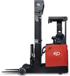 CQD16L-7500 // PRO 1.6t seated reach truck with 17.3kWh LFP battery and 7.5m triplex moving mast