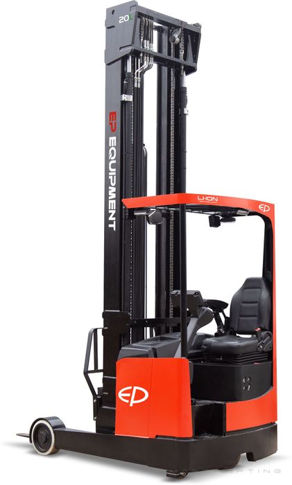 CQD20L-4000 // PRO 2.0t seated reach truck with 17.3kWh LFP battery and 4.0m triplex moving mast