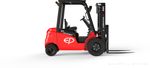 EFL303-4800 // MID 3.0t yard forklift with 16.4kWh LFP battery and 4.8m triplex container mast