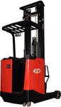 CQD15S-5500 // PRO 1.5t moving-mast reach truck with 20kWh wet battery and 5.5m triplex mast