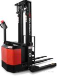 ES14-30WAL-5500 // PRO 1.4t straddle stacker with 5.0kWh LFP battery and 5.5m triplex mast