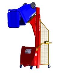 MT1800A-B // Multi-Tip 71in cart dumper for 24-96gal trash carts, 24V/20Ah battery