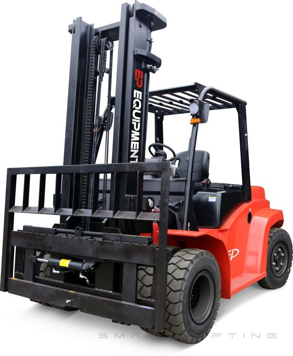 CPCD50T8-4500 // Diesel 5.0t yard forklift with Isuzu 6BG1 engine and 4.5m triplex mast