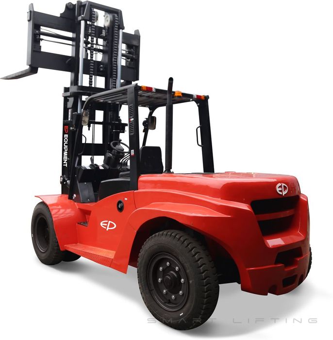 CPCD80T8-4500 // Diesel 8.0t yard forklift with Isuzu 6BG1 engine and 4.5m triplex mast