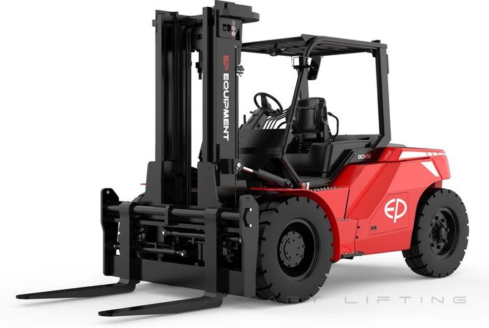 EFL803-HV6-4500 // 309V 8.0t yard forklift with PMSM motor, 94kWh LFP battery and 4.5m triplex mast