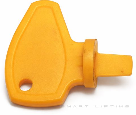 Idec Lock Override Key, yellow plastic (DM/MD/HF OLD)