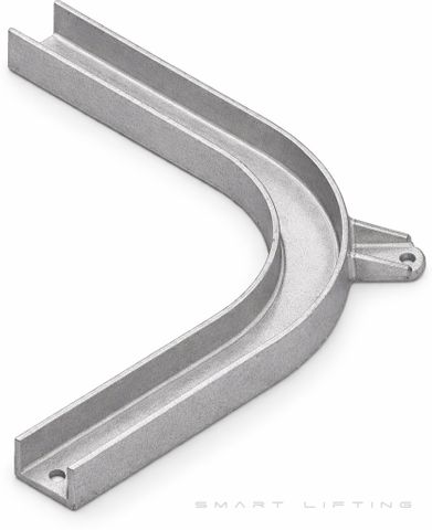Tipping Track, cast aluminium, 480x480x42mm