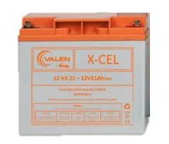 Battery, 12V/21Ah, GEL (Valen 12VX21)