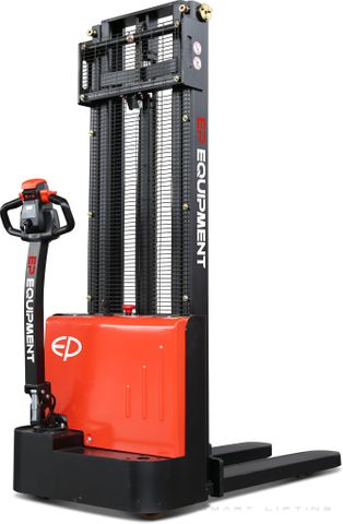 EST122-3600 // BASE 1.2t Europallet stacker with 2.0kWh GEL battery and 3.6m duplex mast