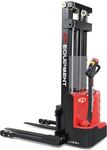 ES10-22DML-3000 // SME 1.0t straddle stacker with 3.0m lift and 1.9kWh LFP battery