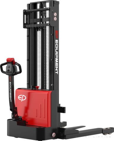 ESD122-3600 // BASE 1.2t straddle stacker with 2.0kWh GEL battery and 3.6m duplex mast