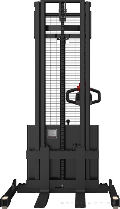 ESD122-3600 // BASE 1.2t straddle stacker with 2.0kWh GEL battery and 3.6m duplex mast