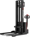 ESD122-3600 // BASE 1.2t straddle stacker with 2.0kWh GEL battery and 3.6m duplex mast