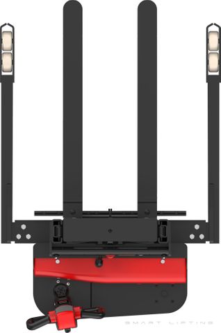 ESD122-3600 // BASE 1.2t straddle stacker with 2.0kWh GEL battery and 3.6m duplex mast