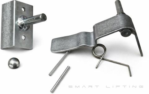 Door Catch, metal, complete