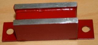 Rectangular magnet for door (Red)