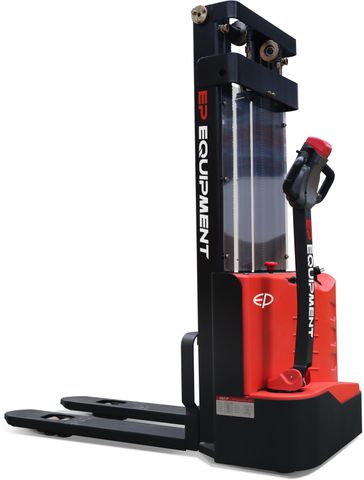 ES10-10ES-3300 // SME 1.0t Europallet stacker with 2.5kWh AGM battery and 3.3m duplex mast