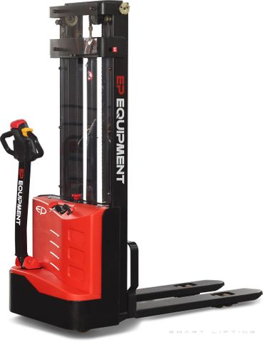 ES10-10ES-2500 // SME 1.0t Europallet stacker with 2.5m mast, 2.5kWh AGM battery and onboard charger