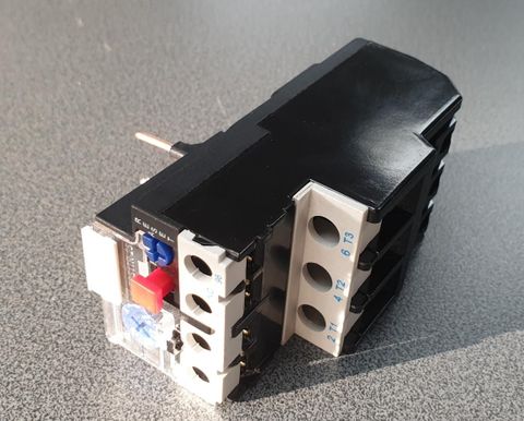 Thermal Overload Relay, 1.6-2.6A (suits 0.75kW 3-ph motor) (Ebasee)