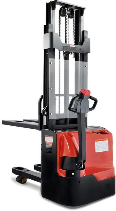 ES12-12WAI-3000 // PRO 1.2t duplex Europallet stacker with 5.0kWh wet battery and 3.0m duplex mast